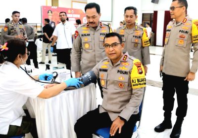 Bidang Humas Polda NTB Targetkan 2073 Kantong Darah Hari Jadi Humas Polri Ke-73