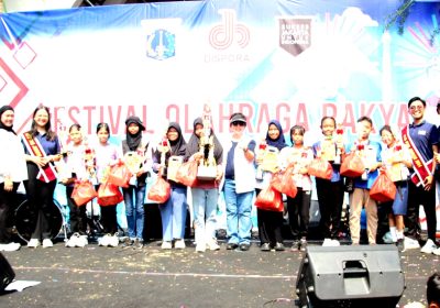 Kolaborasi Dispora dengan TUIF Gelar 4 Mata Lomba di FOR Jakarta 202