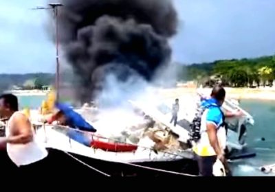Hendak Kampanye Speedboat Meledak dan Terbakar, Cagub Maluku Utara Tewas