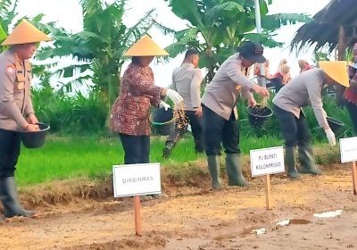 Polri Berkomitmen Dukung Program Ketahanan Pangan Nasional