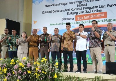 Aspem Kota Jaksel Mukhlisin Membuka Sosialisasi Gerakan Anti Korupsi