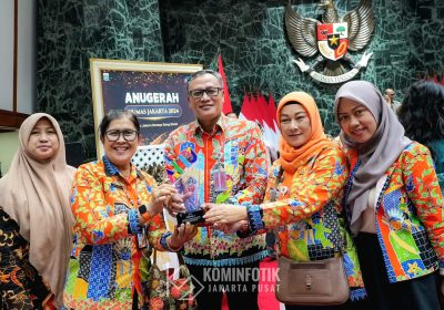 Pemkot Jakpus Raih Peringkat Pertama Kategori Komunikasi Publik Anugerah Humas Jakarta 2024