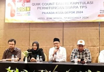 Berdasarkan Penghitungan Realcount PKS Depok, Imam-Ririn Unggul 51,5 Persen
