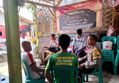 Bhabinkamtibmas Ajak Warga Peran Aktif Jaga Kamtibmas
