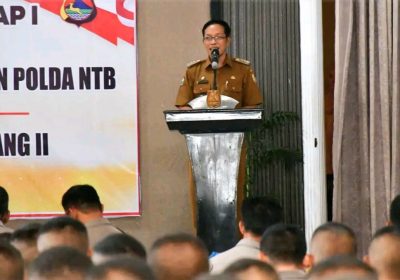 Dihadapan Siswa Diktuba 2024, Pj Bupati Lotim Sampaikan Peran Penting Kepolisian