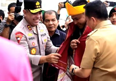 Kapolda Sumut Sambut Pangdam I/BB Perkuat Sinergi TNI-Polri
