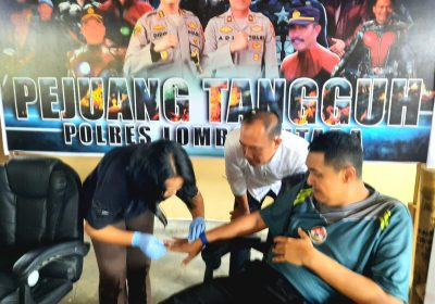 PJU Dan Perwira Polres Lotara Perkuat Kondisi Fisik Lewat Rikes