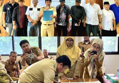 Kunker Camat Sambangi Kelurahan Palmerah dan Deklarasi Stop BAB Sembarangan