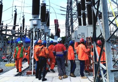 Tingkatkan Keandalan Listrik Jelang Nataru PLN UPT Karawang Operasikan Kembali Bay 150kV Kapasitor GI Pabuaran