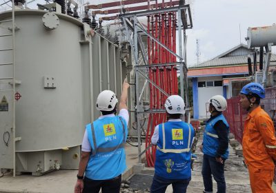 Jelang Nataru PLN UPT Semarang Berhasil Energize Trafo #1 Kapasitas 50 MVA di Gardu Induk BSB