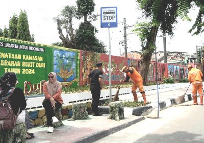 Penataan Kawasan Triwulan ke 4 Kelurahan Bukit Duri Telah Rampung 100 Persen