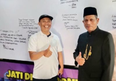 Ketua Pokja PWI Jaksel Turut Torehkan Coretan Menyampaikan Harapan Kota Jakarta