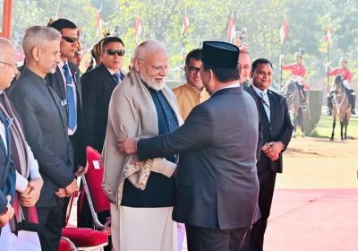 Tiba di India, Presiden Prabowo Merasa Sangat Terhormat Menerima Sambutan Kenegaraan