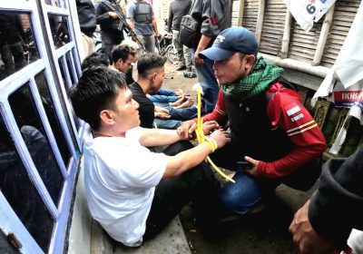 Kampung Rawan Narkoba di Lomteng Digerebek 25 Orang Diamankan