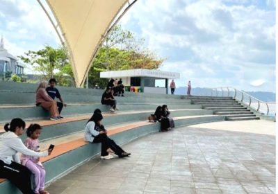 “Teras Samarinda” Kini Tempat Rekreasi Teranyar Ikon Kebanggaan Kota Samarinda