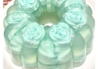 Blue Pea Pudding