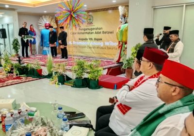 Peroleh Gelar Kehormatan Pramono-Rano Akan Dikawal Bamus Betawi