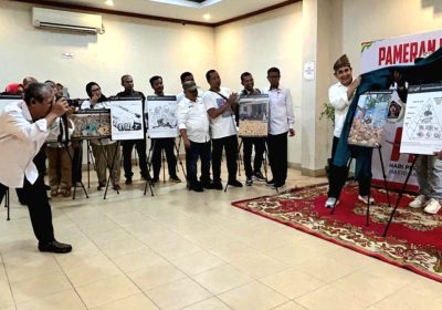 Puluhan Foto dan Karikatur Terbaik Karya Insan Pers Dipamerkan di HPN 2025 Riau