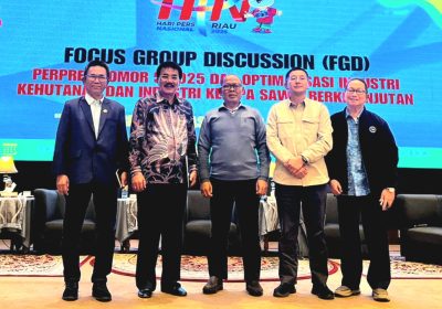FGD HPN Riau Bahas Perpres No5/2025 dan Dampaknya Terhadap Kehutanan serta Industri Kelapa Sawit