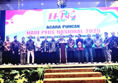 Deklarasi Peringatan Hari Pers Nasional 2025 di Pekanbaru Riau
