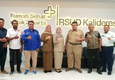 Pokja PWI Jakbar Audensi dengan Direktur RSUD Kalideres