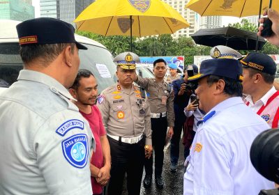 Operasi Keselamatan Lalu Lintas 2025 Polda Metro Amankan Ratusan kendaraan Travel Gelap