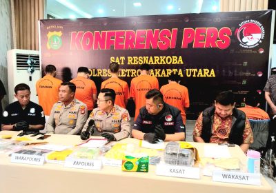 Polres Metro Jakut Ungkap 131 Kasus Narkotika Selamatkan Ratusan Ribu Jiwa