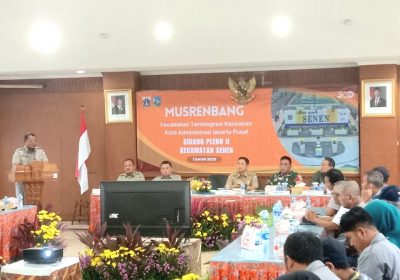 Kecamatan Senen Usulkan 195 Fisik dan Non Fisik