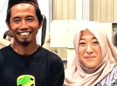 Kisah Cak Anas Pria Asal Madura Nikahi Wanita Jepang yang Mualaf