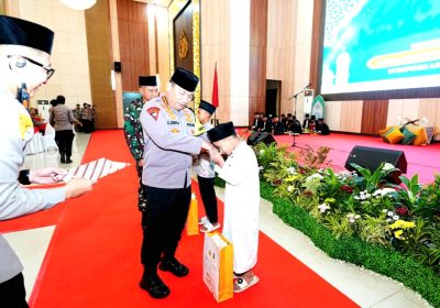 Kapolri-Panglima TNI Hadiri Safari Ramadhan di Polda Lampung