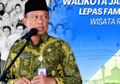 Wali Kota Munjirin Lepas Giat Familiarization Trip Wisata Religi