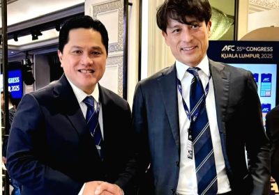 Ketua Umum PSSI Bertemu Presiden JFA Tsuneyasu Miyamoto Bahas Peningkatan Sepakbola Indonesia