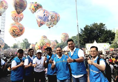 Puluhan Balon Udara di Langit Wonosobo Terbang Meriah Bersama Pasokan Listrik PLN yang Andal