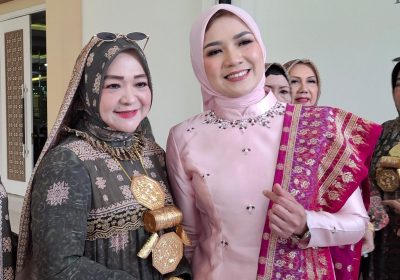 Merry Hani Meriahkan Halal Bihalal dan HUT ke-58 PWPSS di Lampung