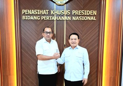 Pengurus Yayasan Salman Peduli Berkarya dan Penasihat Khusus Presiden Bahas Program MBG
