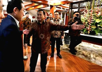 Presiden Prabowo Terima Kunjungan Utusan Perdana Menteri Jepang