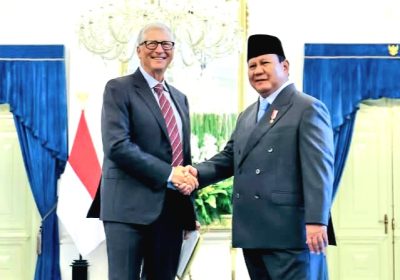 Presiden Prabowo Subianto Menerima Bill Gates di Istana Negara, Kunjungi SDN Jati 03 Jaktim