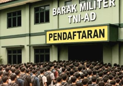 Membludak, Pendaftaran Program Barak Militer di Depok