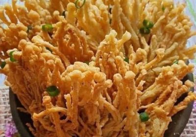 Jamur Enoki⁣⁣