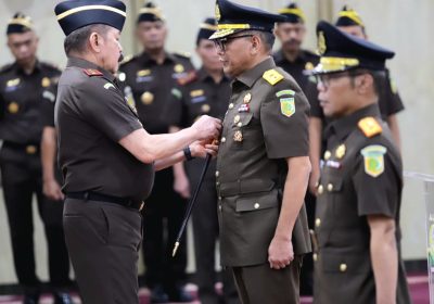 Ini Penegasan Jaksa Agung Saat Lantik Ses Jambin dan Kajati Jateng