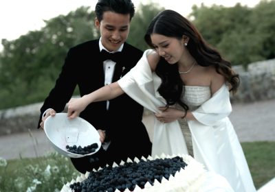 Pernikahan Anak Desainer Lianto Wongso di UK, Konsep Outdoor Black Tie Bak Film Hollywood