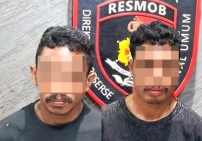 Gasak Motor dan HP Warga Dua Debt Collector Gadungan di Ringkus Polisi