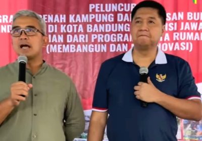 500 Rumah Tak Layak Huni di Bandung Mulai Dibangun Ulang