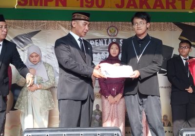 SMPN 190 Jakarta Barat Beri Ucapan Rasa Syukur Gelar Pentas Seni