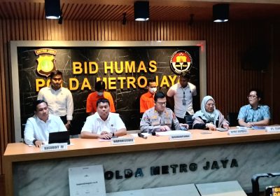 Penipuan online Transaksi Mbanking PT Taspen Ditressiber PMJ Tangkap Dua Tersangka