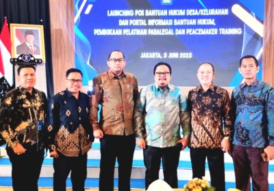 Menkum Luncurkan 80 Ribu Posbankum ke Desa, Propindo: Kami Mendukung