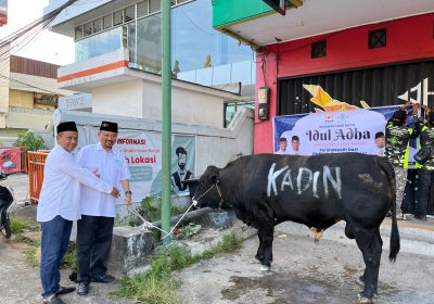 Penyerahan Hewan Kurban dari Kadin Indonesia untuk PWNU Kaltim