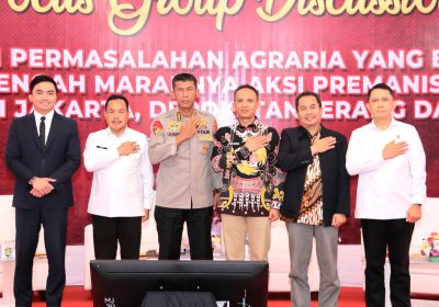 Polda Metro Gelar FGD Bahas Aksi Premanisme dan Konflik Agraria