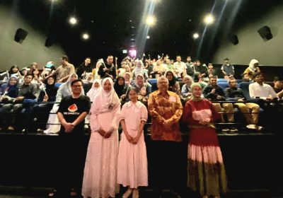 Aksi Bela Palestina, Nonton Bareng Film Hayya 3 Gaza Bersama Baznas