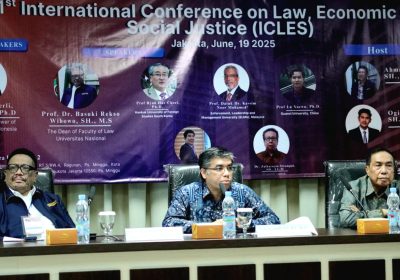 Fakultas Hukum Unas Hadirkan Menteri Ketenagakerjaan dan Pakar Dunia
